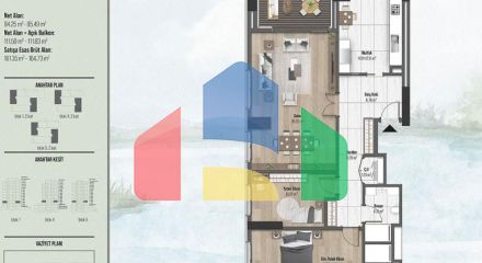 Квартира 1+1 в Стамбуле