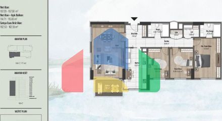 Квартира 1+1 в Стамбуле