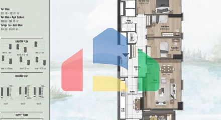 Квартира 1+1 в Стамбуле