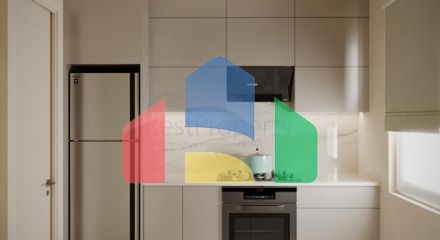 Сучасні житловий комплекс на стадії будівництва в новому бізнес районі Кадикей