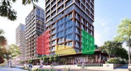 Квартира 1+1 с видом на море в Стамбуле