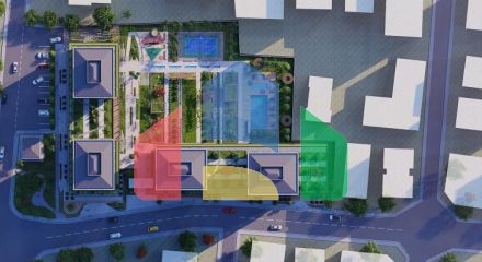 Квартира 1+1 с видом на море в Стамбуле