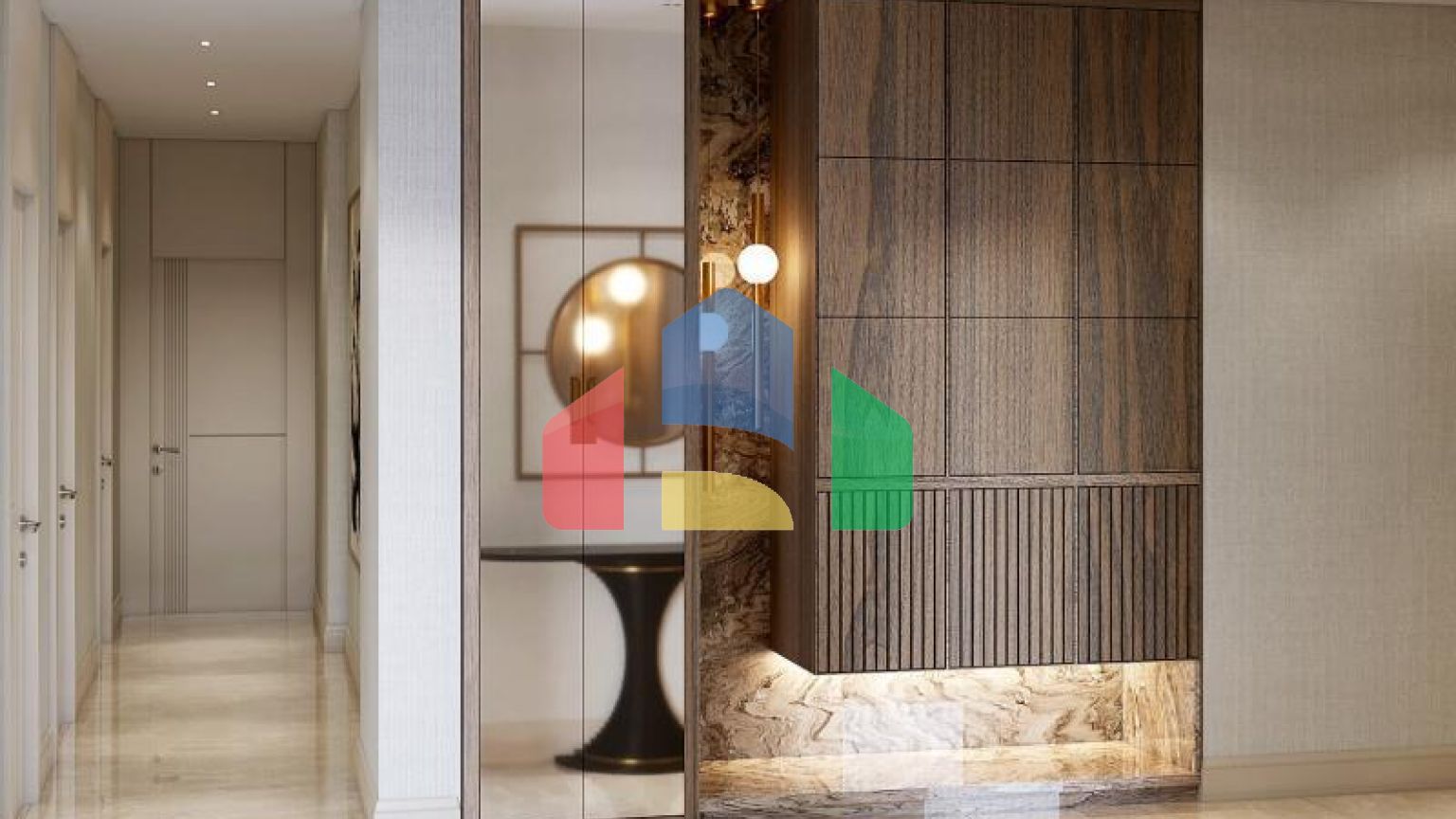 Квартира 1+1 с видом на море в Стамбуле