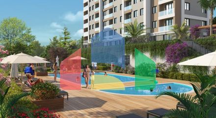 The family concept project in the center of the green zone