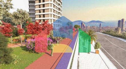 ЖК на найвищому пагорбі Стамбула, з видом на Принцеві острови