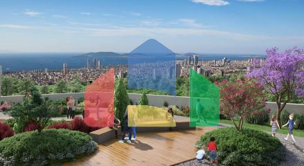 ЖК на найвищому пагорбі Стамбула, з видом на Принцеві острови