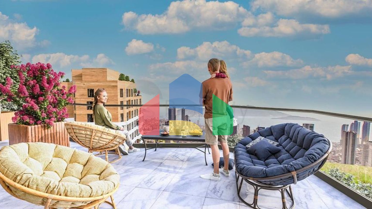 ЖК на найвищому пагорбі Стамбула, з видом на Принцеві острови