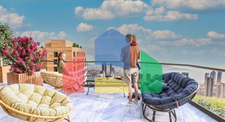 ЖК на найвищому пагорбі Стамбула, з видом на Принцеві острови