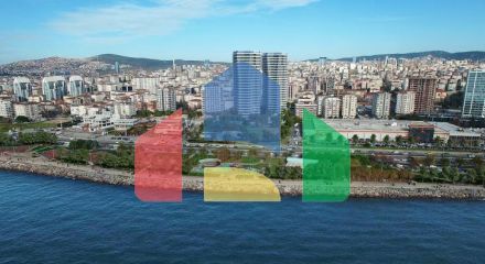 Квартира 3+1 с видом на море в Стамбуле