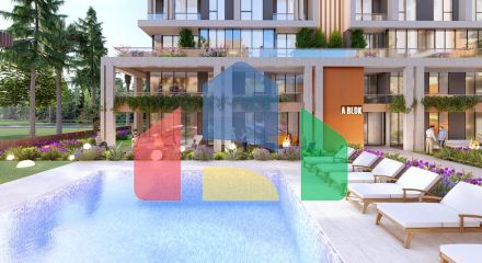 Инвестиционный проект на стадии котлована в районе Санджактепе