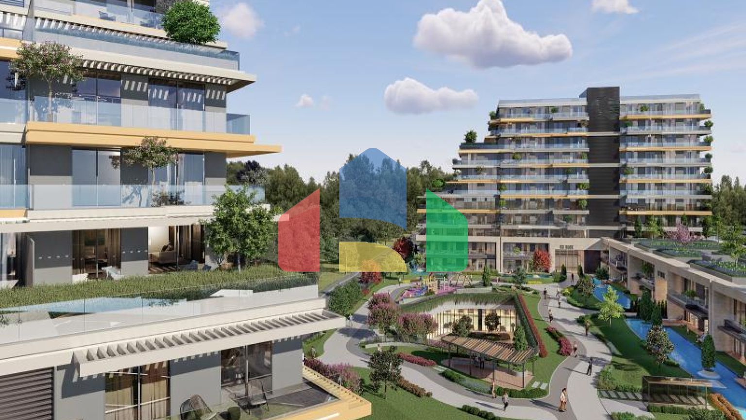 Квартира 1+1 в Стамбуле