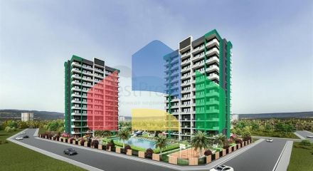 A new project under construction in the city of Mersin
