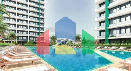 A new project under construction in the city of Mersin