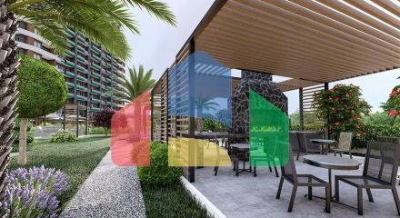 Инвестиционный проект в районе Мезитли в Тедже в 850 м от моря