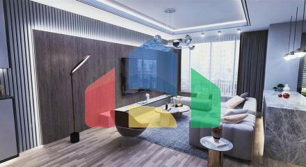 Инвестиционный проект на стадии строительства в Мерсине в 500 м от моря