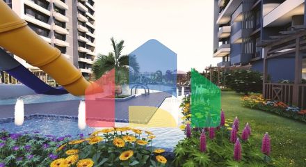 Инвестиционный проект на стадии строительства в Мерсине в 500 м от моря