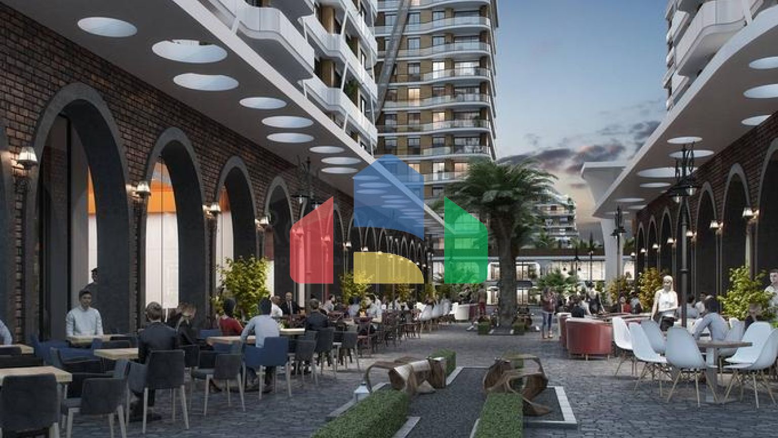 Унікальний сімейний комплекс в районі Бейлікдюзю