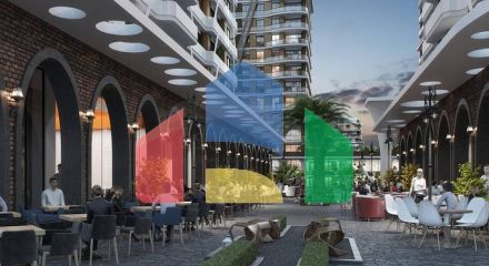 Унікальний сімейний комплекс в районі Бейлікдюзю