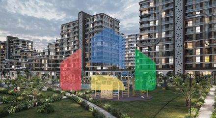 Унікальний сімейний комплекс в районі Бейлікдюзю