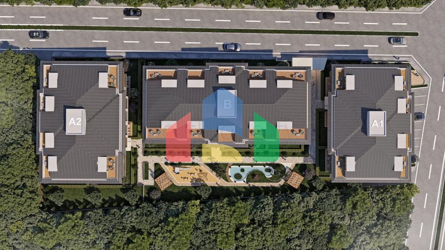 Інвестиційний проект на стадії будівництва в районі Бейлікдюзю