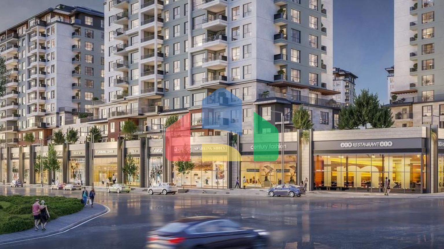 Проект в який входять приватні тераси з садом