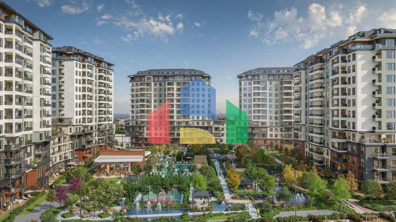 Проект в який входять приватні тераси з садом