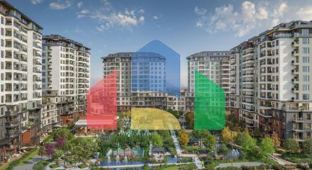 Проект в який входять приватні тераси з садом