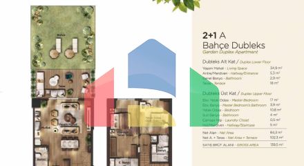 Дюплекс 4 + 1 в Стамбулі