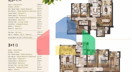 Дюплекс 4 + 1 в Стамбулі