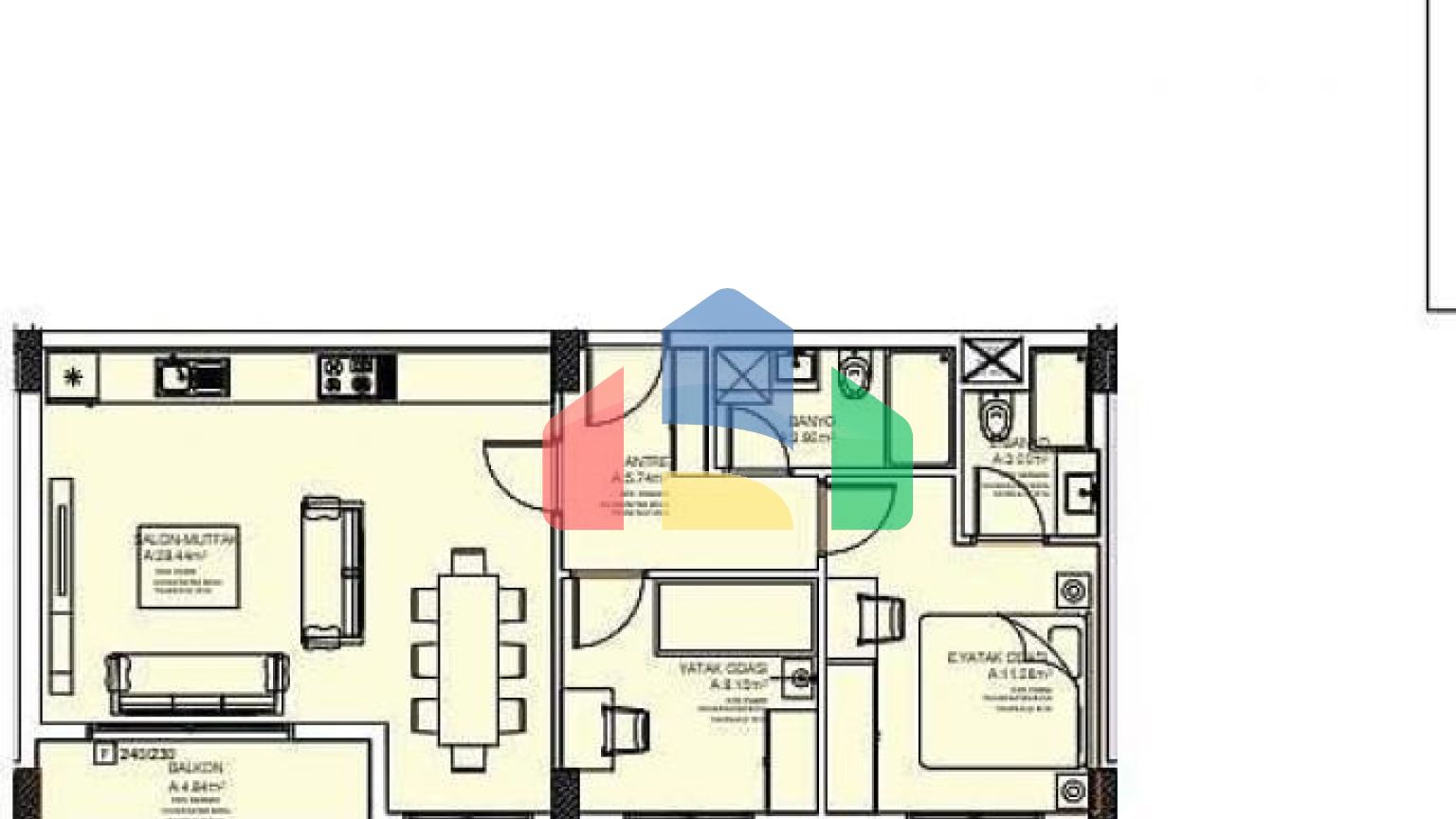 Квартира 3+1 в Стамбуле