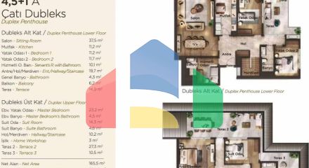 Дюплекс 3 + 1 в Стамбулі