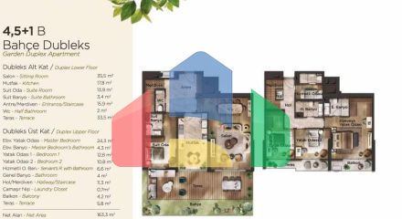 Дюплекс 3 + 1 в Стамбулі