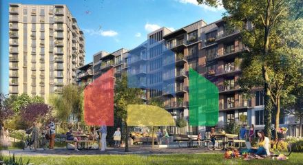 Фінансове містечко в районі Аташехір в азіатській частині Стамбула