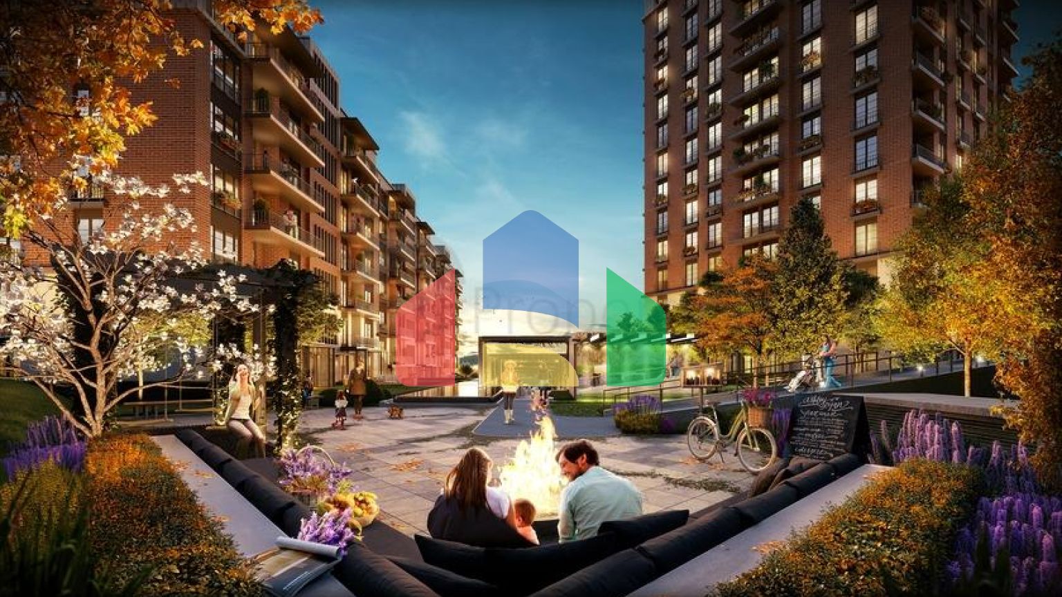 Фінансове містечко в районі Аташехір в азіатській частині Стамбула