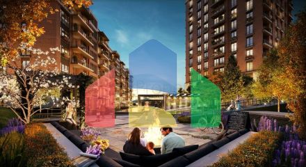 Фінансове містечко в районі Аташехір в азіатській частині Стамбула