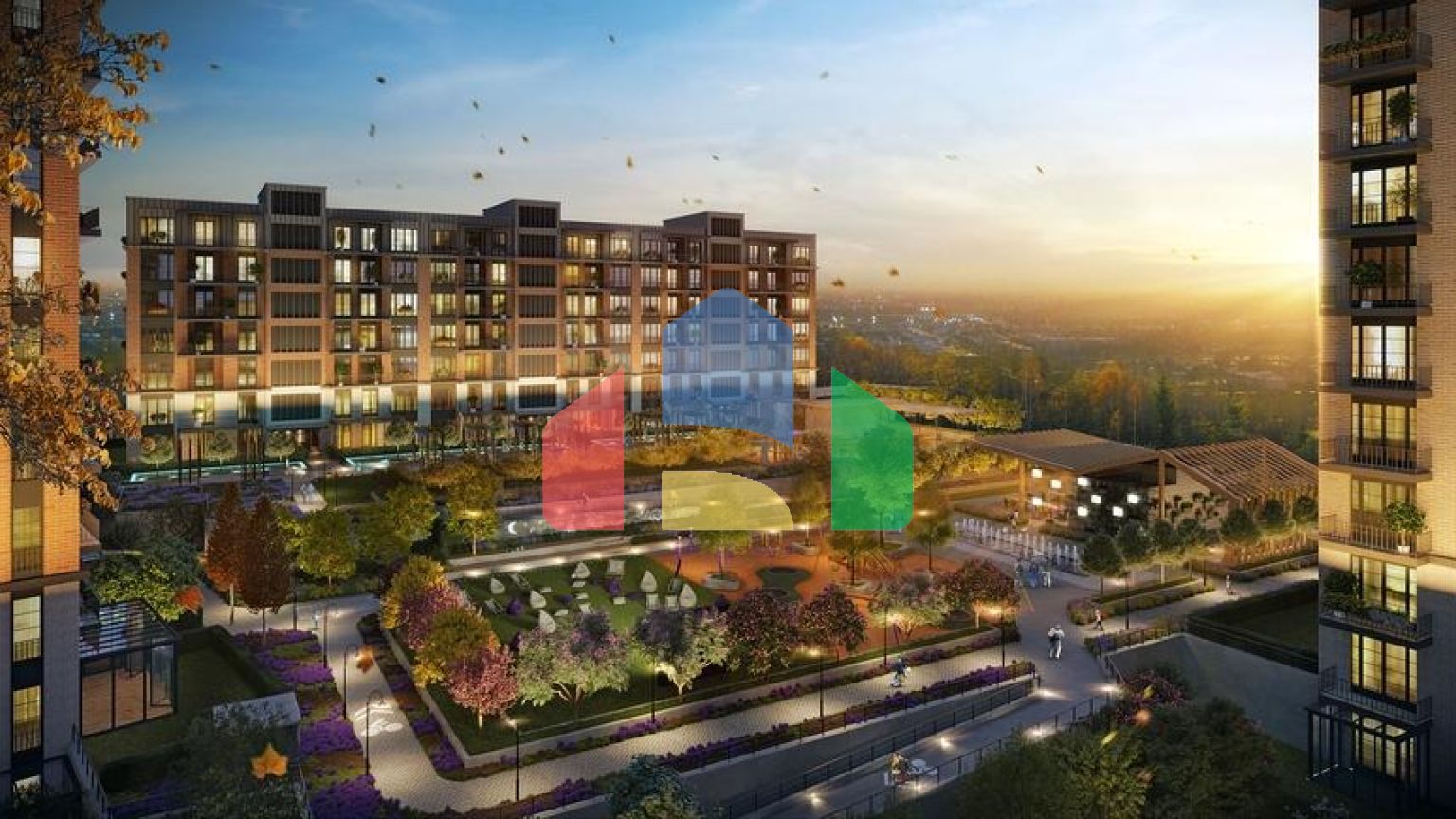 Фінансове містечко в районі Аташехір в азіатській частині Стамбула