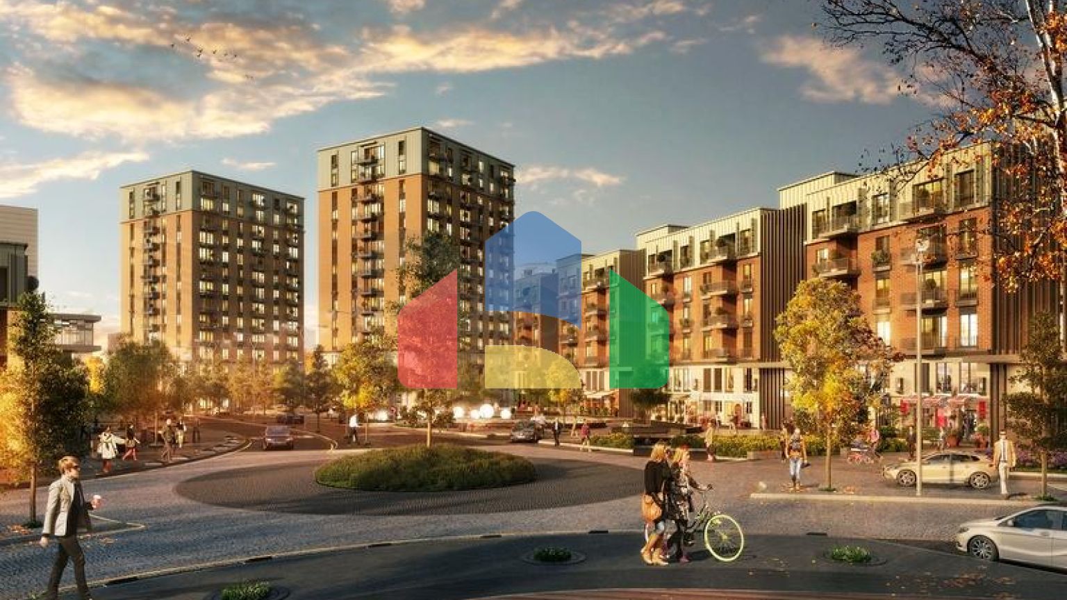 Фінансове містечко в районі Аташехір в азіатській частині Стамбула