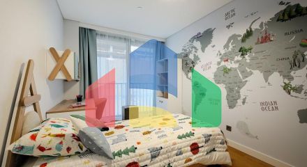 Квартира 1+1 с видом на море в Стамбуле