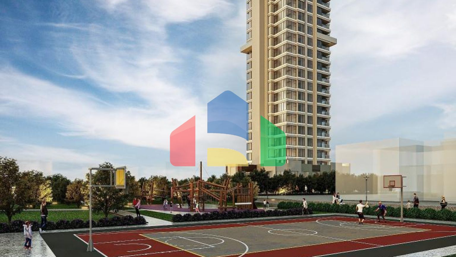 Квартира 3+1 с видом на море в Стамбуле