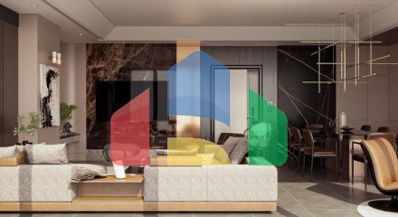 Квартира 3+1 с видом на море в Стамбуле