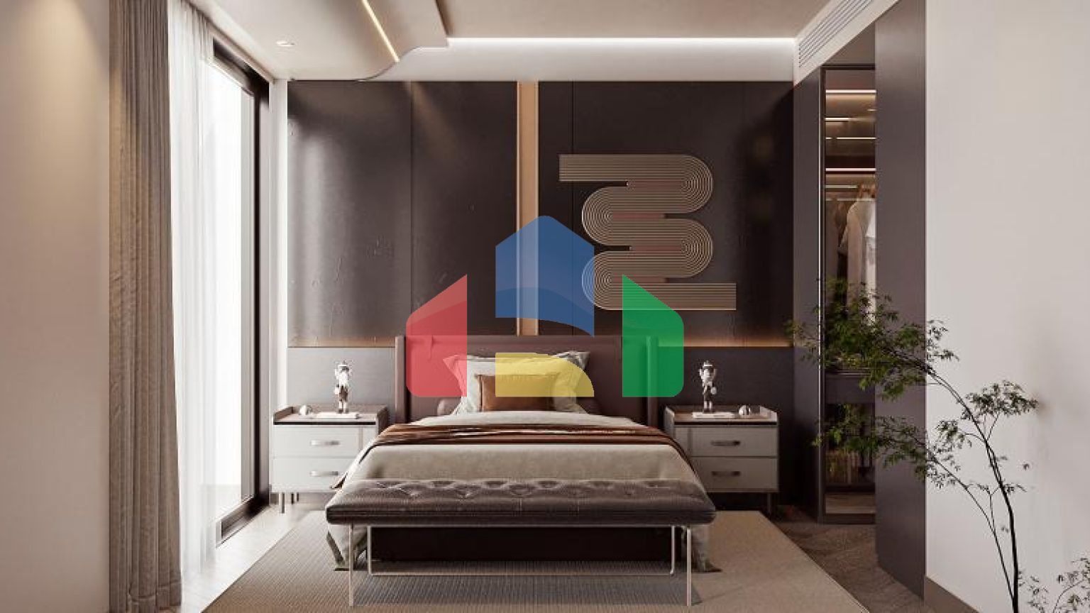 Квартира 3+1 с видом на море в Стамбуле