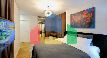 Квартира 4+1 с видом на море в Стамбуле