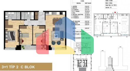 Квартира 4+1 с видом на море в Стамбуле