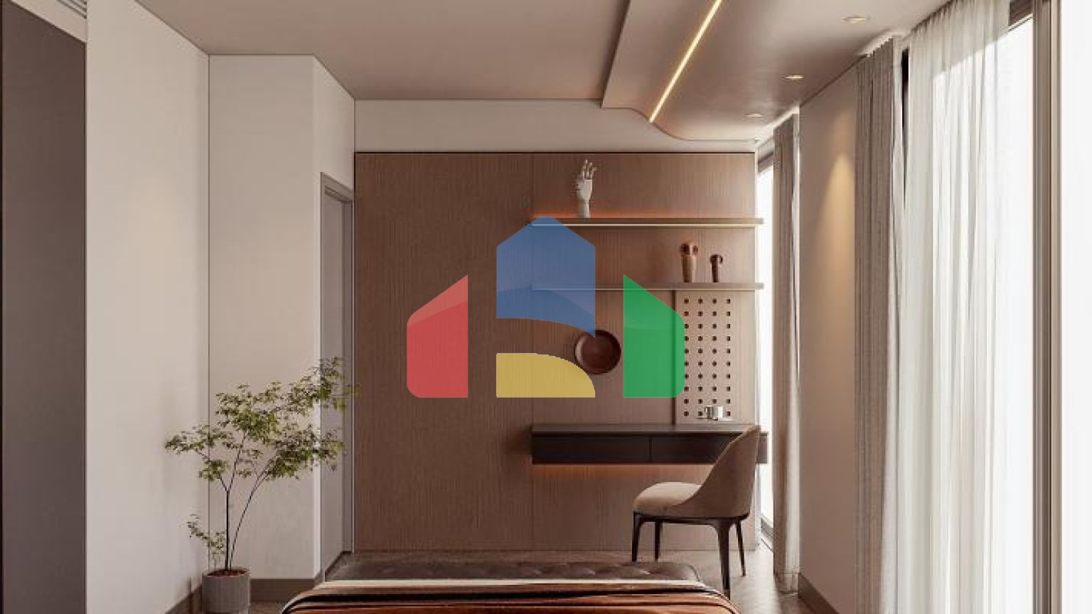 Квартира 2+1 с видом на море в Стамбуле