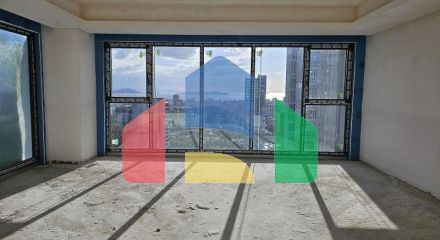 Квартира 2+1 с видом на море в Стамбуле