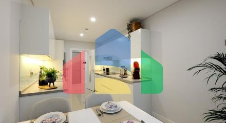 Квартира 3+1 с видом на море в Стамбуле