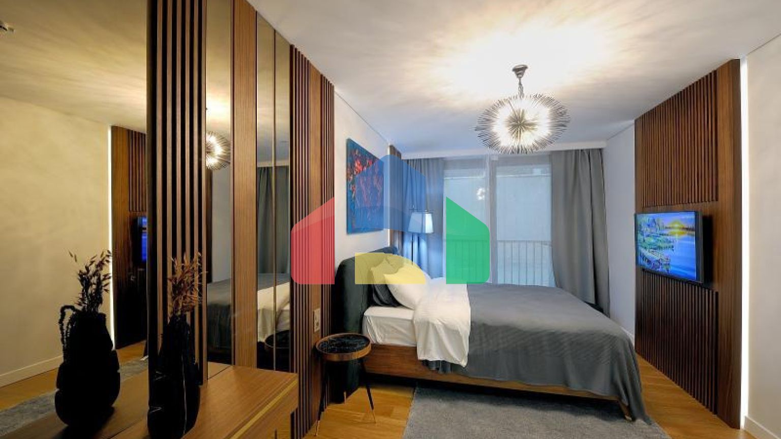 Квартира 3+1 с видом на море в Стамбуле