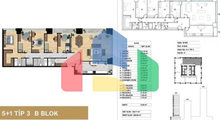 Квартира 3+1 с видом на море в Стамбуле