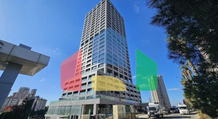 Квартира 2+1 с видом на море в Стамбуле