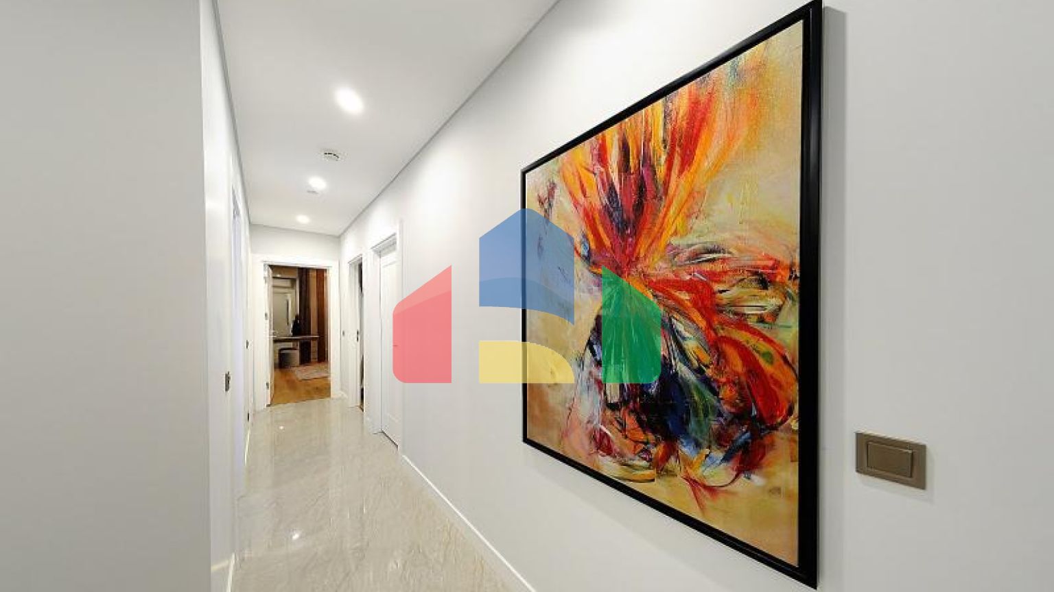 Квартира 2+1 с видом на море в Стамбуле